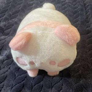 Yell Mochi Fuwa Panda Pink White 5" Stuffed Animal Plush Toy Round 1 BNWT